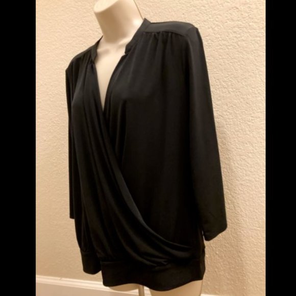 New York & Company | Black Blouse | M - Picture 3 of 4